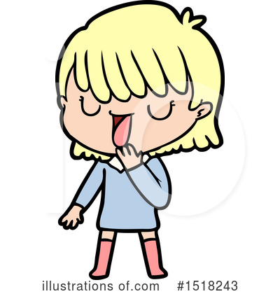 Royalty-Free (RF) Girl Clipart Illustration by lineartestpilot - Stock Sample #1518243
