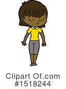 Girl Clipart #1518244 by lineartestpilot