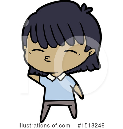 Royalty-Free (RF) Girl Clipart Illustration by lineartestpilot - Stock Sample #1518246