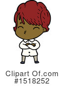 Girl Clipart #1518252 by lineartestpilot