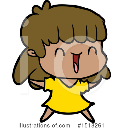 Royalty-Free (RF) Girl Clipart Illustration by lineartestpilot - Stock Sample #1518261