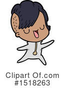 Girl Clipart #1518263 by lineartestpilot