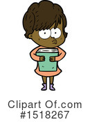 Girl Clipart #1518267 by lineartestpilot