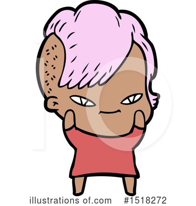 Royalty-Free (RF) Girl Clipart Illustration by lineartestpilot - Stock Sample #1518272