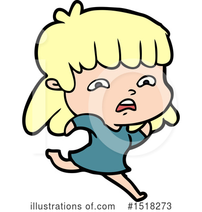 Royalty-Free (RF) Girl Clipart Illustration by lineartestpilot - Stock Sample #1518273