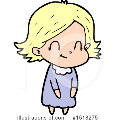 Royalty-Free (RF) Girl Clipart Illustration by lineartestpilot - Stock Sample #1518275