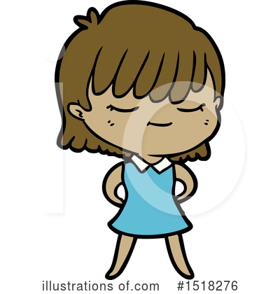 Royalty-Free (RF) Girl Clipart Illustration by lineartestpilot - Stock Sample #1518276