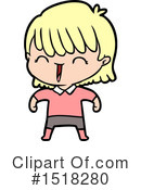 Girl Clipart #1518280 by lineartestpilot