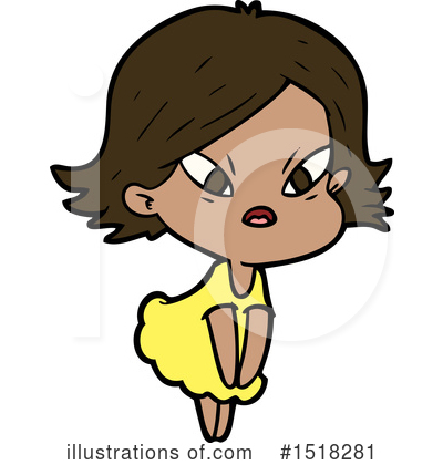 Royalty-Free (RF) Girl Clipart Illustration by lineartestpilot - Stock Sample #1518281