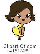 Girl Clipart #1518281 by lineartestpilot