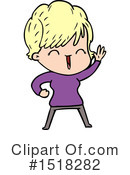Girl Clipart #1518282 by lineartestpilot
