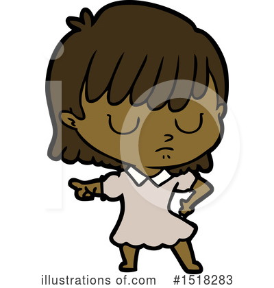 Royalty-Free (RF) Girl Clipart Illustration by lineartestpilot - Stock Sample #1518283