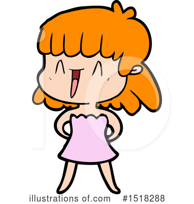 Royalty-Free (RF) Girl Clipart Illustration by lineartestpilot - Stock Sample #1518288
