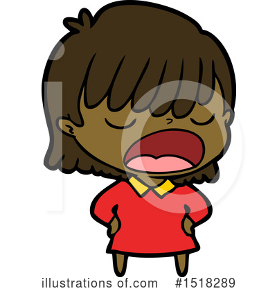 Royalty-Free (RF) Girl Clipart Illustration by lineartestpilot - Stock Sample #1518289