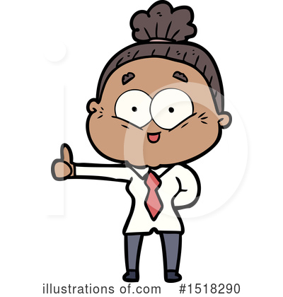 Royalty-Free (RF) Girl Clipart Illustration by lineartestpilot - Stock Sample #1518290