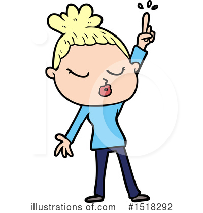 Royalty-Free (RF) Girl Clipart Illustration by lineartestpilot - Stock Sample #1518292