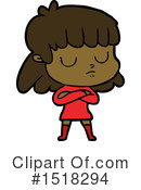 Girl Clipart #1518294 by lineartestpilot