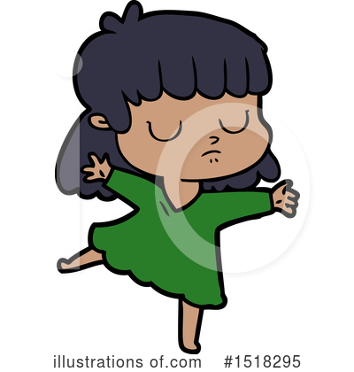 Royalty-Free (RF) Girl Clipart Illustration by lineartestpilot - Stock Sample #1518295