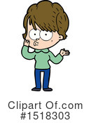 Girl Clipart #1518303 by lineartestpilot