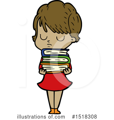 Royalty-Free (RF) Girl Clipart Illustration by lineartestpilot - Stock Sample #1518308