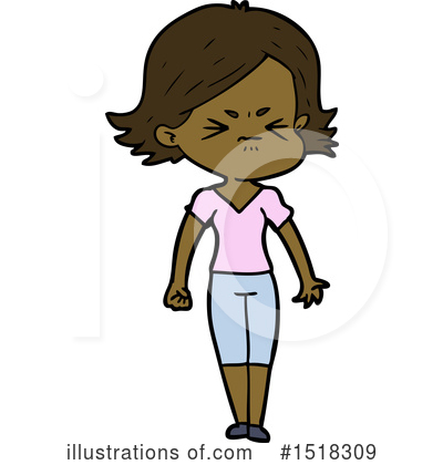 Royalty-Free (RF) Girl Clipart Illustration by lineartestpilot - Stock Sample #1518309