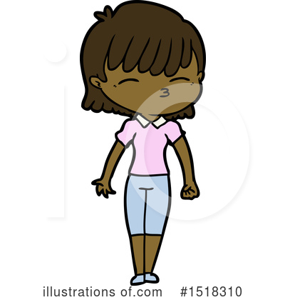 Royalty-Free (RF) Girl Clipart Illustration by lineartestpilot - Stock Sample #1518310