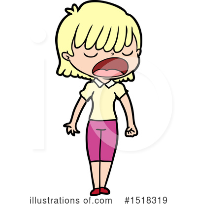 Royalty-Free (RF) Girl Clipart Illustration by lineartestpilot - Stock Sample #1518319