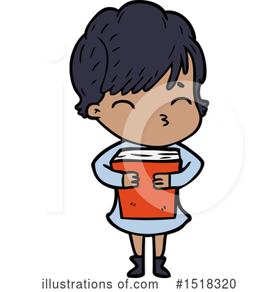 Royalty-Free (RF) Girl Clipart Illustration by lineartestpilot - Stock Sample #1518320