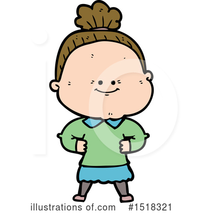Royalty-Free (RF) Girl Clipart Illustration by lineartestpilot - Stock Sample #1518321