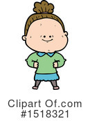 Girl Clipart #1518321 by lineartestpilot