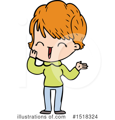 Royalty-Free (RF) Girl Clipart Illustration by lineartestpilot - Stock Sample #1518324