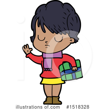 Royalty-Free (RF) Girl Clipart Illustration by lineartestpilot - Stock Sample #1518328
