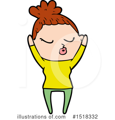 Royalty-Free (RF) Girl Clipart Illustration by lineartestpilot - Stock Sample #1518332