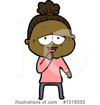 Royalty-Free (RF) Girl Clipart Illustration by lineartestpilot - Stock Sample #1518333