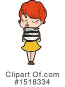 Girl Clipart #1518334 by lineartestpilot