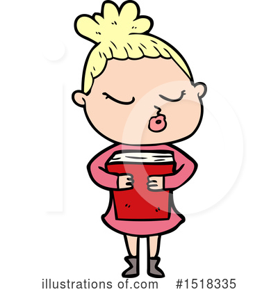 Royalty-Free (RF) Girl Clipart Illustration by lineartestpilot - Stock Sample #1518335
