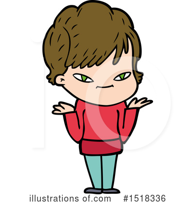 Royalty-Free (RF) Girl Clipart Illustration by lineartestpilot - Stock Sample #1518336