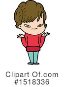 Girl Clipart #1518336 by lineartestpilot