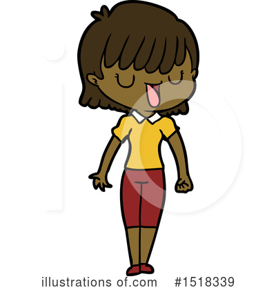 Royalty-Free (RF) Girl Clipart Illustration by lineartestpilot - Stock Sample #1518339