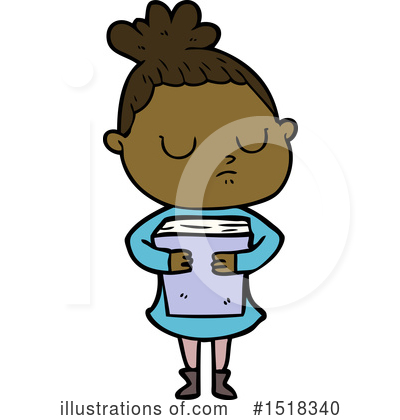 Royalty-Free (RF) Girl Clipart Illustration by lineartestpilot - Stock Sample #1518340