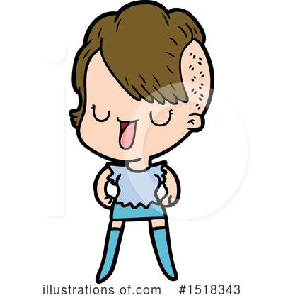 Royalty-Free (RF) Girl Clipart Illustration by lineartestpilot - Stock Sample #1518343