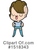 Girl Clipart #1518343 by lineartestpilot