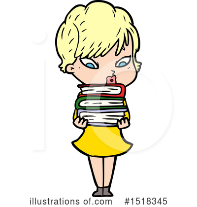 Royalty-Free (RF) Girl Clipart Illustration by lineartestpilot - Stock Sample #1518345