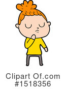 Girl Clipart #1518356 by lineartestpilot