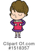 Girl Clipart #1518357 by lineartestpilot