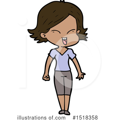 Royalty-Free (RF) Girl Clipart Illustration by lineartestpilot - Stock Sample #1518358