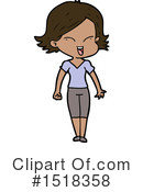 Girl Clipart #1518358 by lineartestpilot