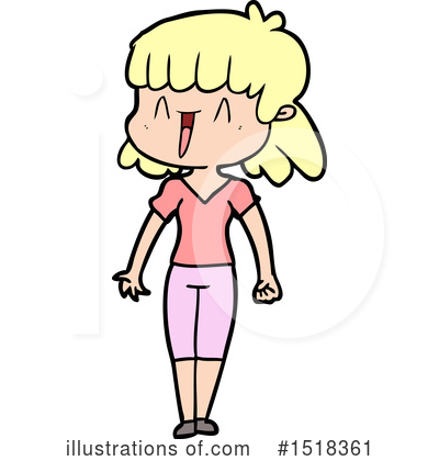 Royalty-Free (RF) Girl Clipart Illustration by lineartestpilot - Stock Sample #1518361