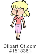 Girl Clipart #1518361 by lineartestpilot