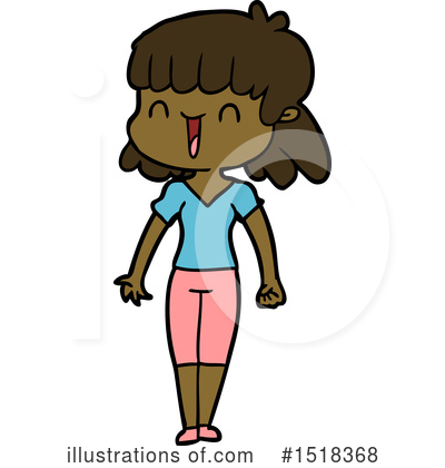Royalty-Free (RF) Girl Clipart Illustration by lineartestpilot - Stock Sample #1518368